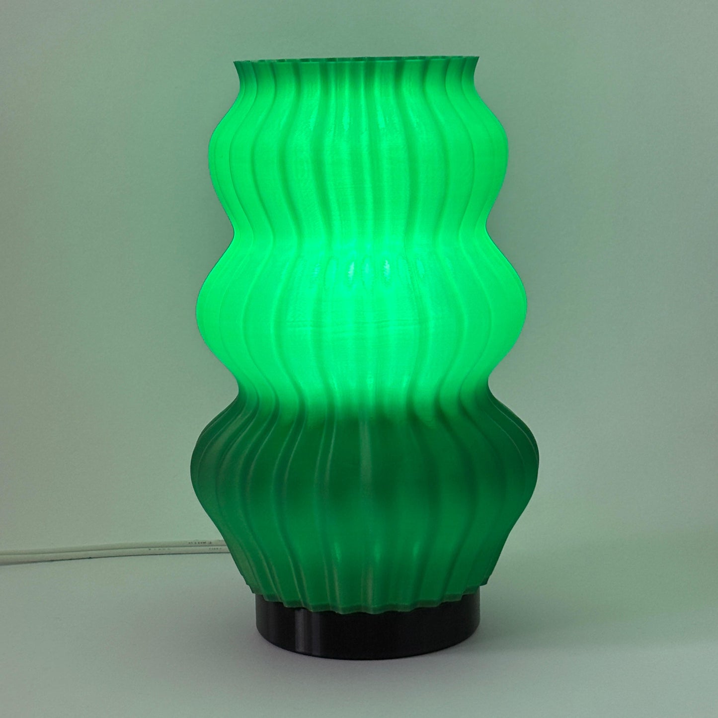Lámpara oruga Verde