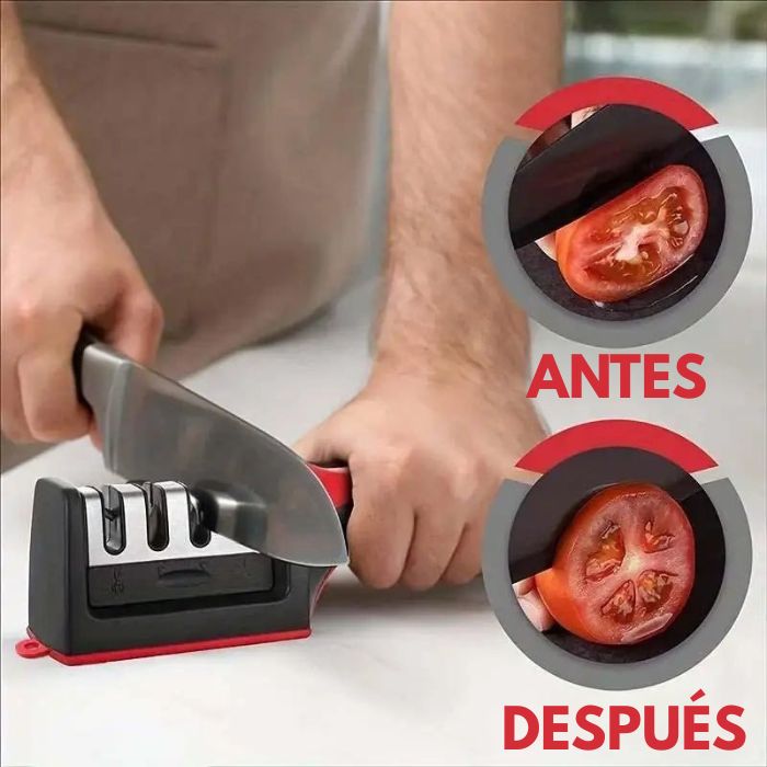 Afilador Manual de Cuchillos y Tijeras