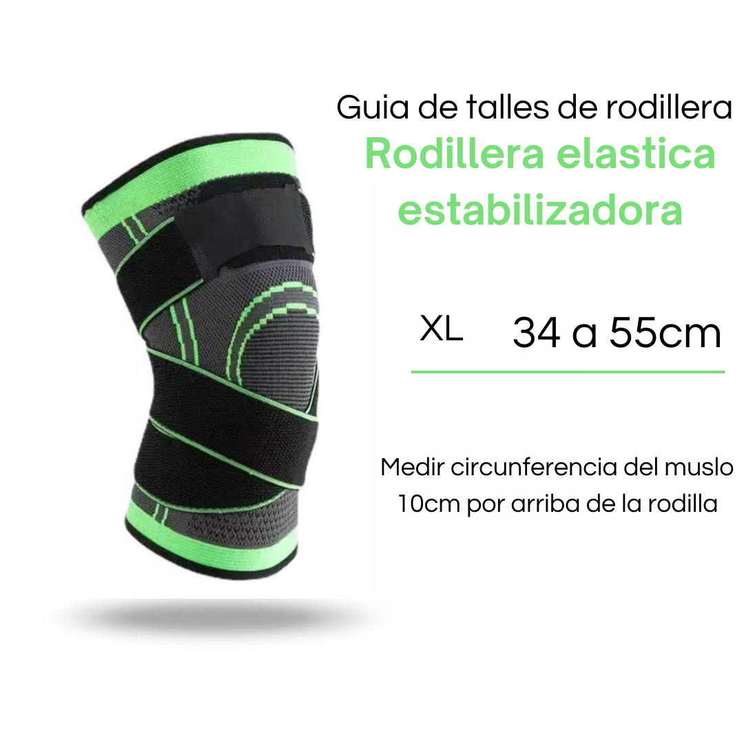 Rodillera de compresión elastizada