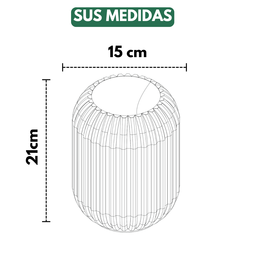 Lámpara gema Esmeralda