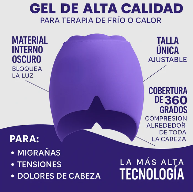 Gorro de Gel Anti migraña