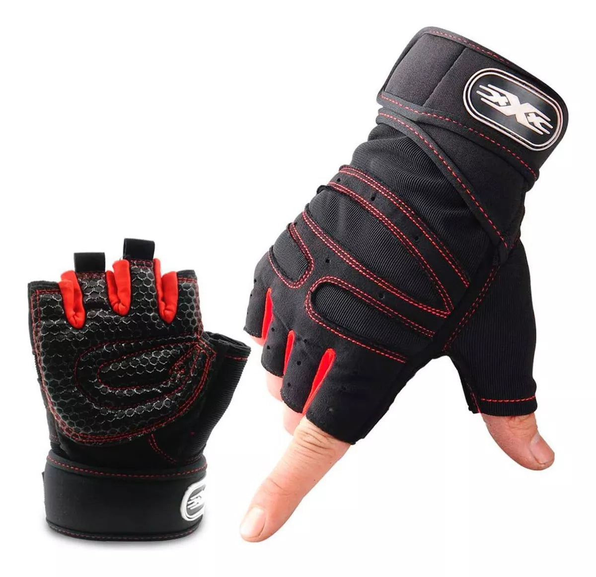 Guantes Para Gym Pesas Musculación Excelente Calidad