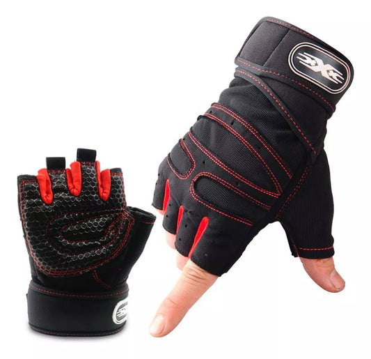 Guantes Para Gym Pesas Musculación Excelente Calidad